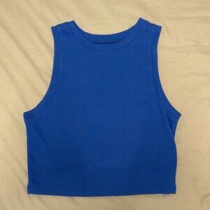Hollister Royal Blue Crop Top